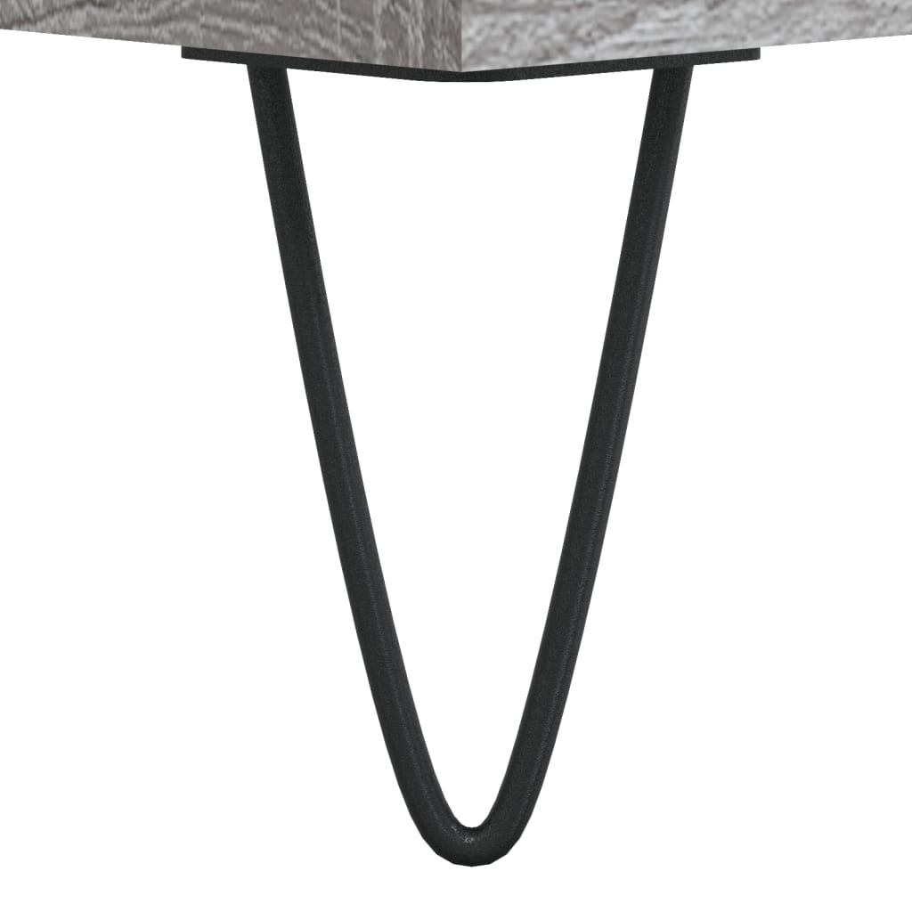 Comodă TV, gri sonoma, 103,5x30x50 cm, lemn compozit GartenMobel Dekor