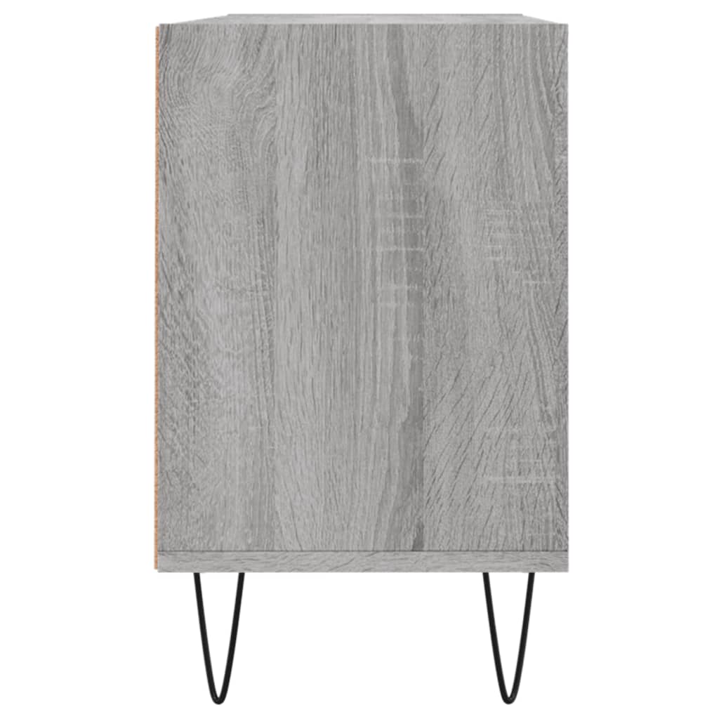 Comodă TV, gri sonoma, 103,5x30x50 cm, lemn compozit GartenMobel Dekor