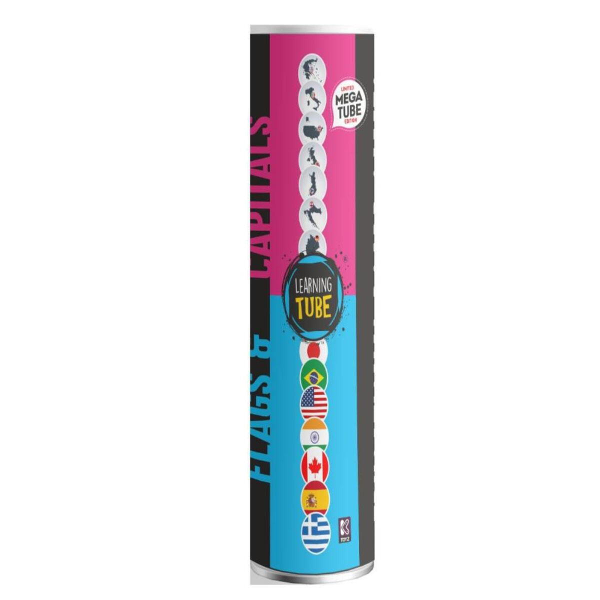 Joc Learning Tube® - Steagurile & Capitalele Lumii PlayLearn Toys