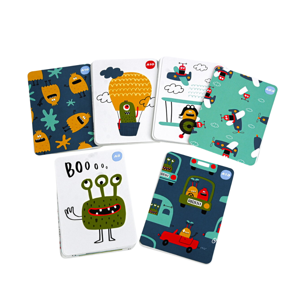 Joc de atentie Learning Cube® - Monstruleti inteligenti PlayLearn Toys