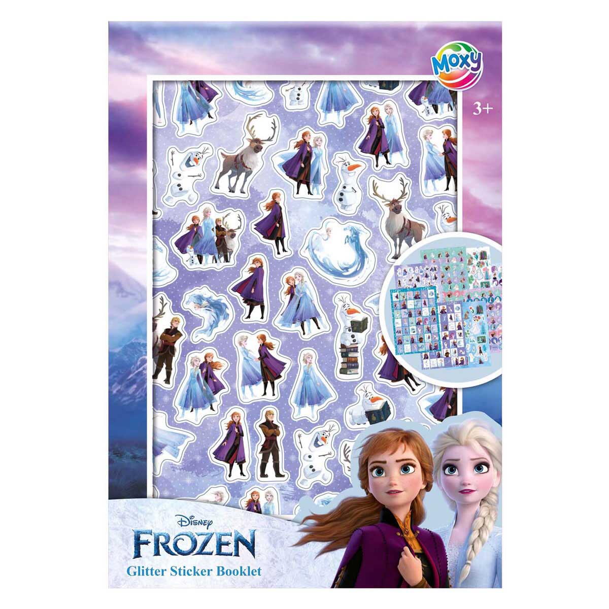 Abtibilduri cu sclipici - Frozen PlayLearn Toys