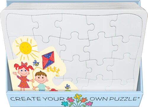 Creeaza-ti propriul puzzle (20 piese) PlayLearn Toys