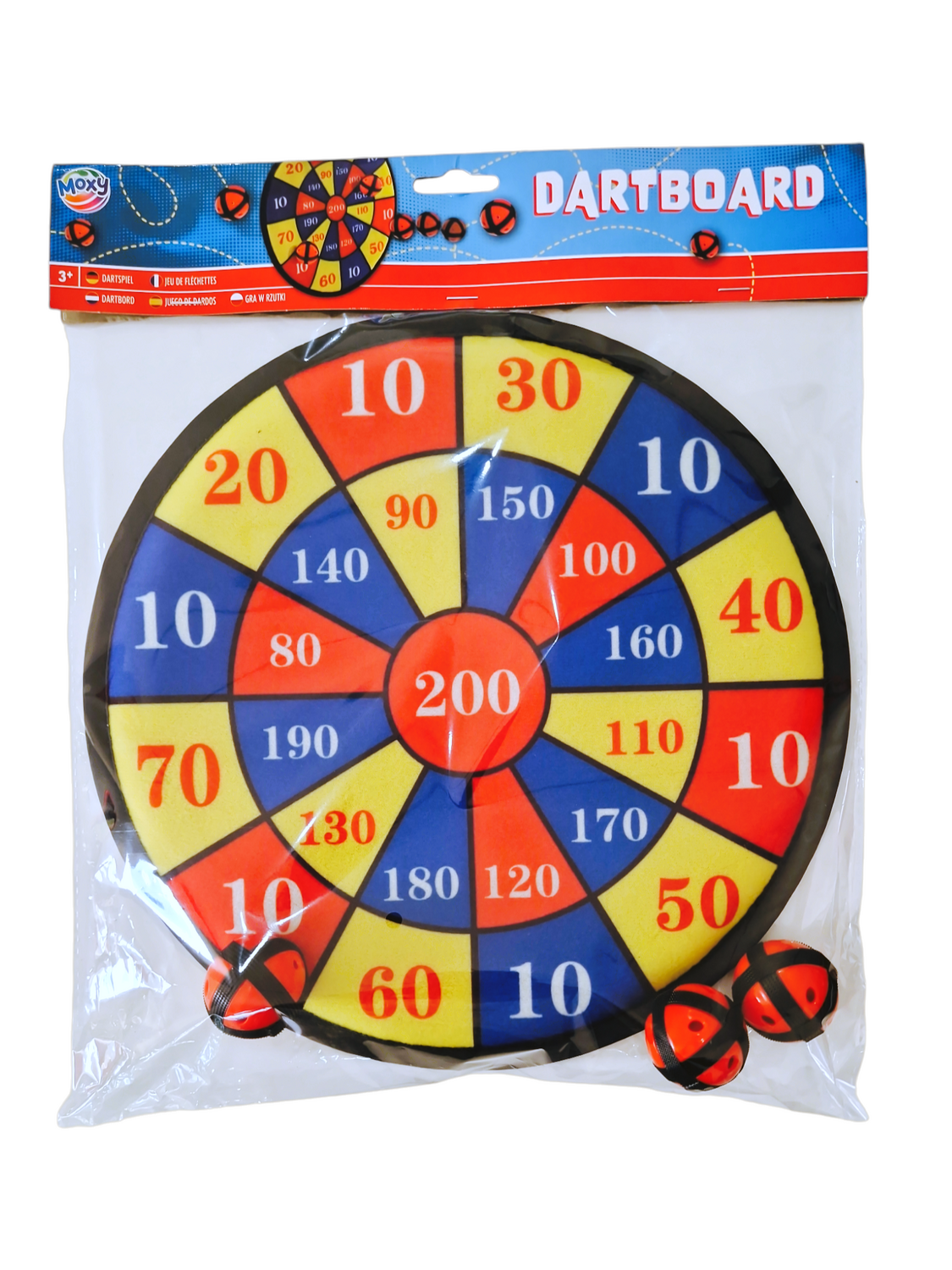 Joc darts cu arici (colorat) PlayLearn Toys