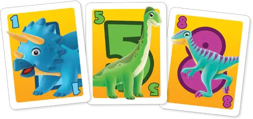 Joc de carti - Razboiul dinozaurilor PlayLearn Toys