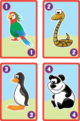 Joc de carti - Zoo Mania PlayLearn Toys