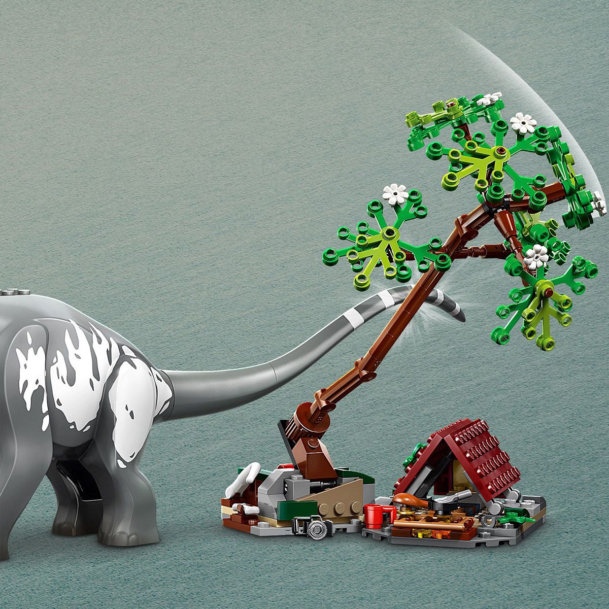LEGO JURASSIC WORLD RENASTEREA MISIUNE DE URMARIRE A UNUI VELOCIRAPTOR SI A UNUI TITANOSAURUS 76973 SuperHeroes ToysZone