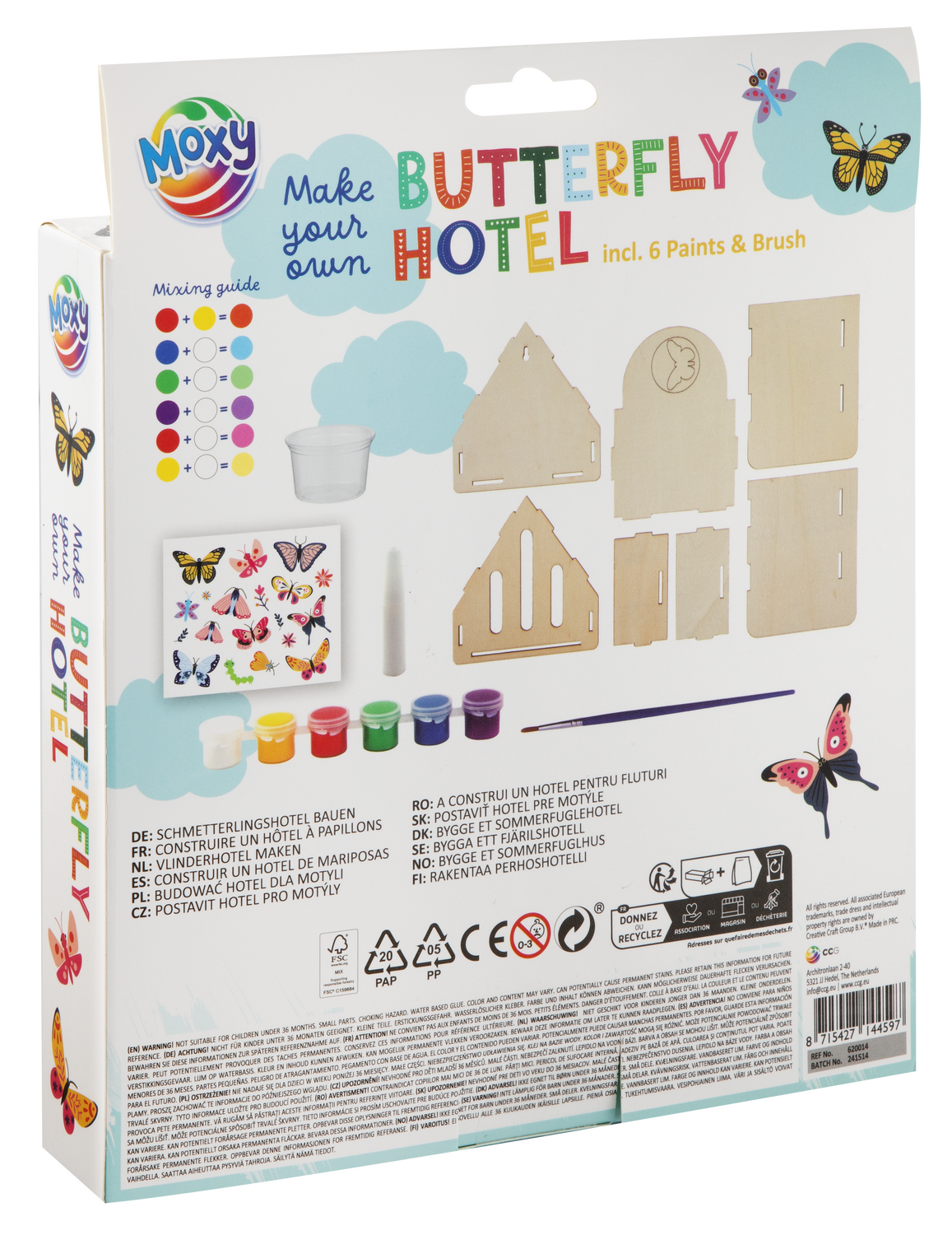 Mini casuta fluturasilor PlayLearn Toys