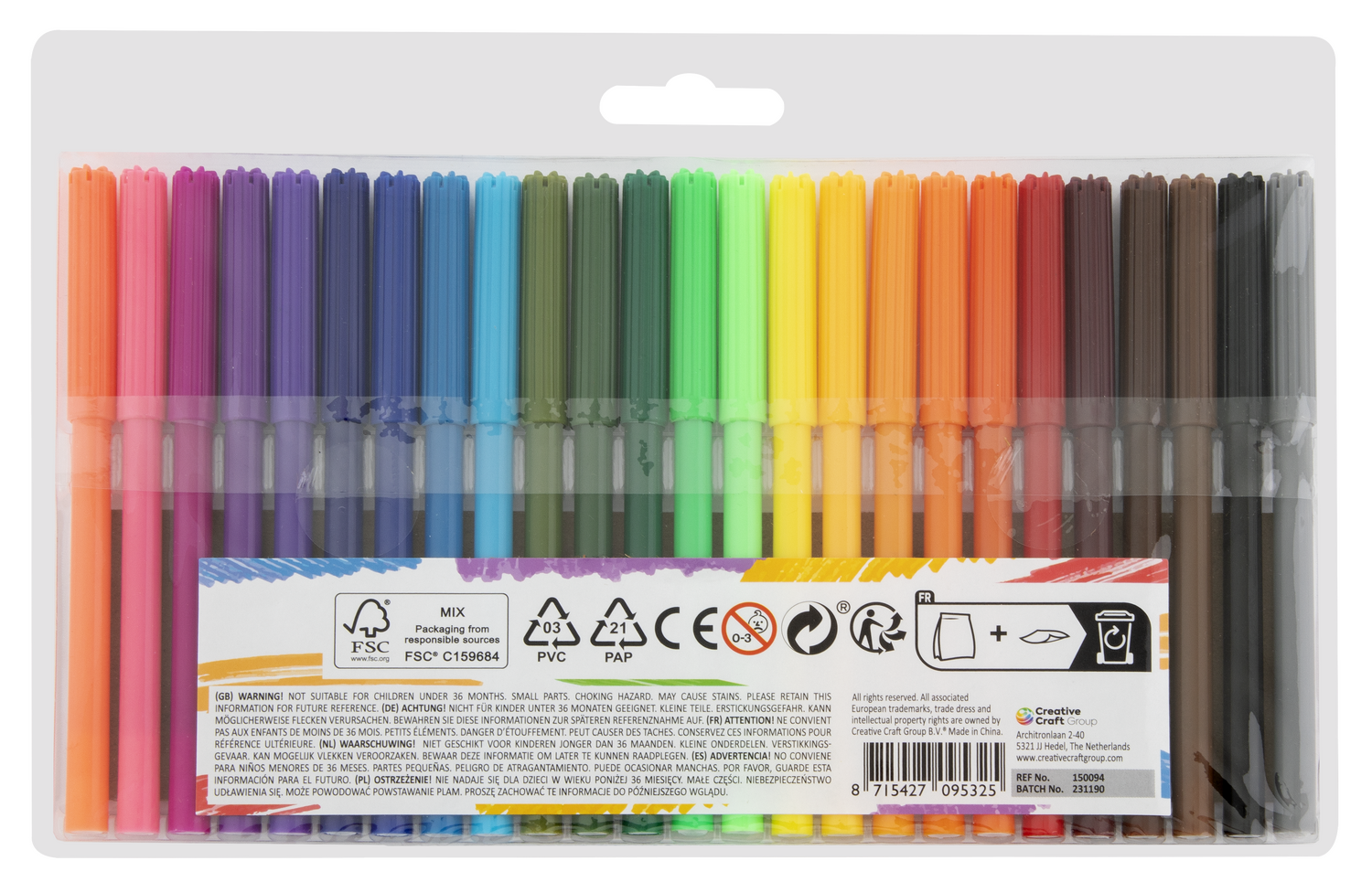 Set 25 carioci PlayLearn Toys