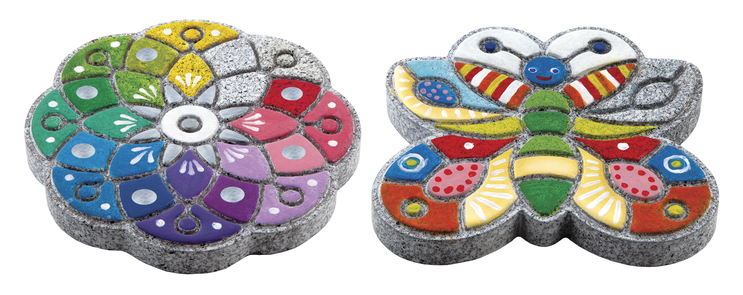 Set pictura pe piatra - Fluturas PlayLearn Toys