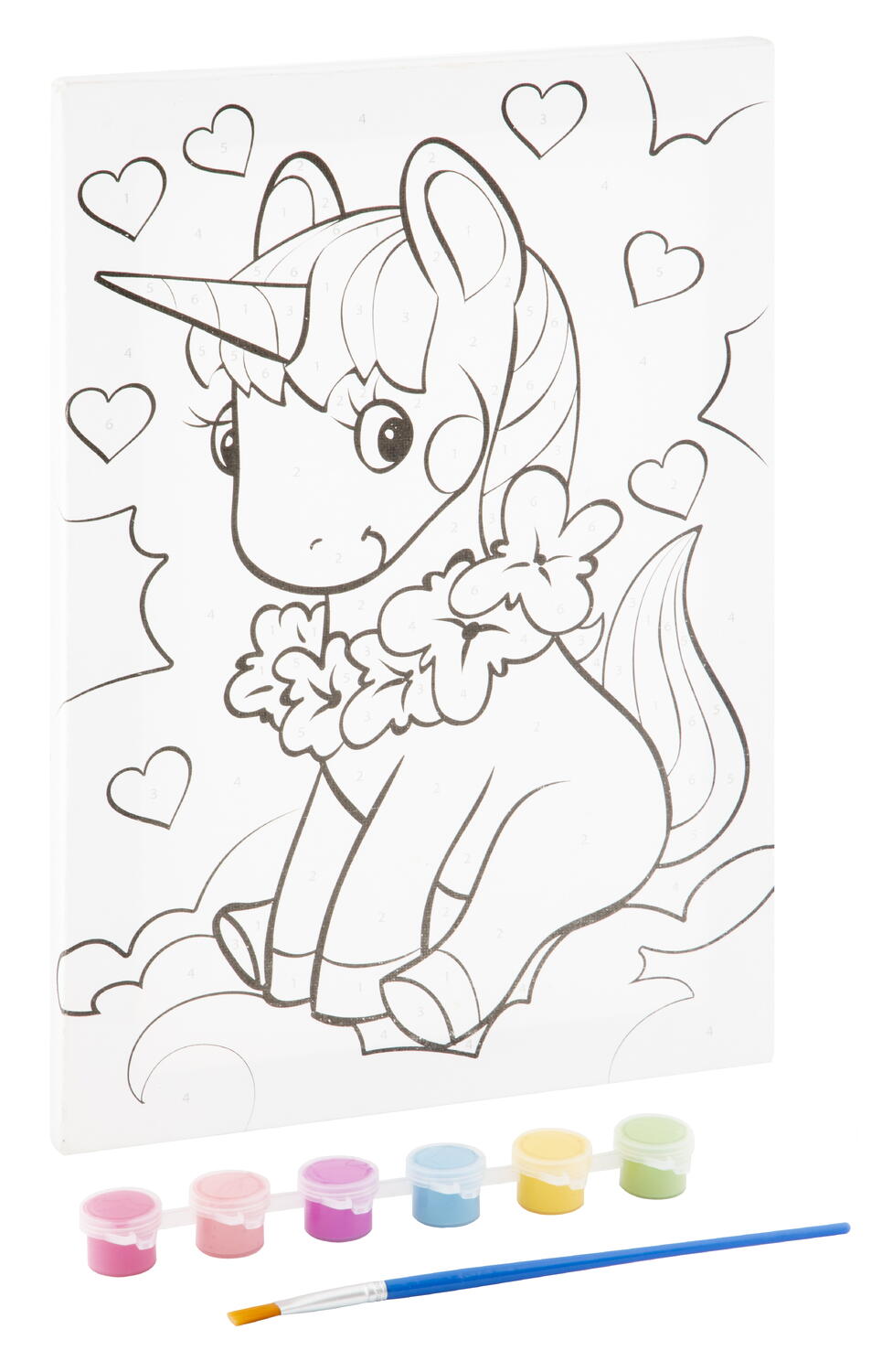 Tablou pictura pe numere - Unicorn PlayLearn Toys