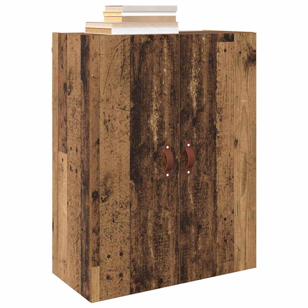 Mobilier cu Montaj pe Perete 2 pcs Lemn vechi 69.5 x 34 x 90 cm GartenMobel Dekor