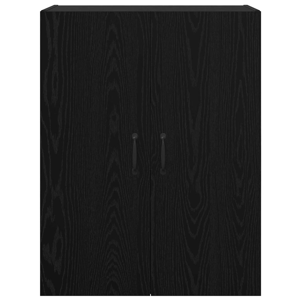Mobilier cu Montaj pe Perete 2 pcs Stejar negru GartenMobel Dekor