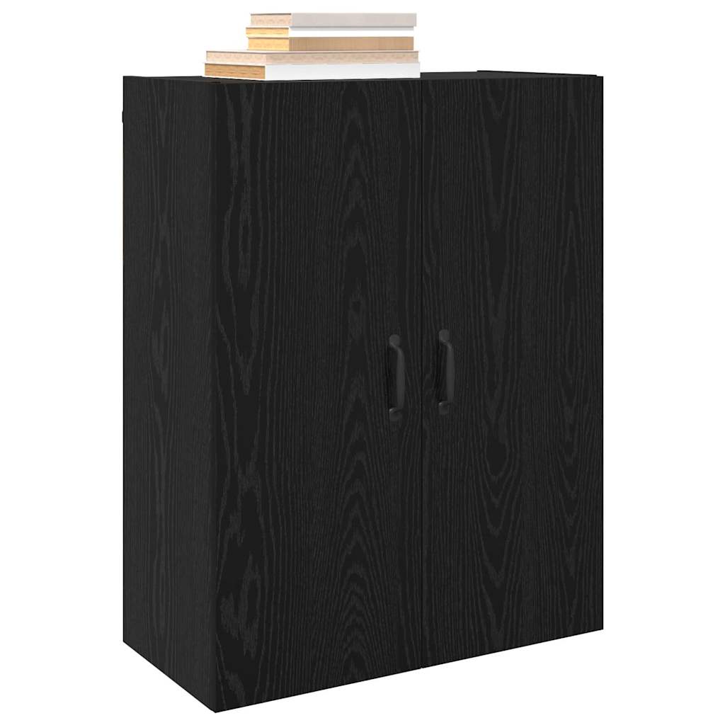Mobilier cu Montaj pe Perete 2 pcs Stejar negru GartenMobel Dekor