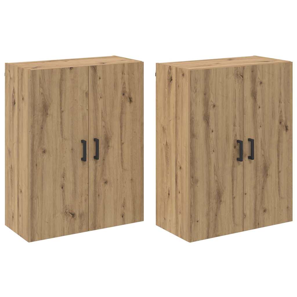 Mobilier cu Montaj pe Perete 2 pcs stejar artizanal GartenMobel Dekor