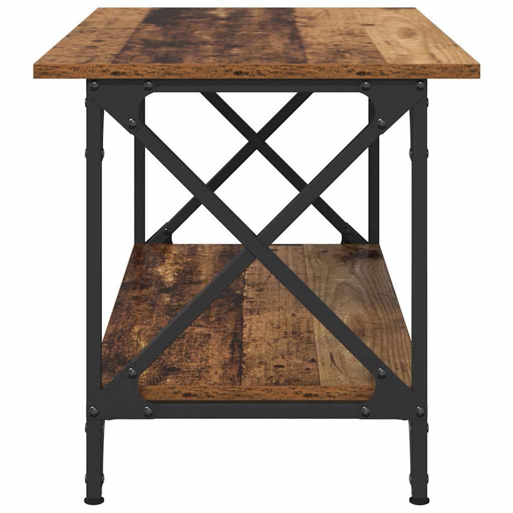Masă de cafea Lemn vechi 80 x 45 x 45.5 cm Lemn compozit GartenMobel Dekor