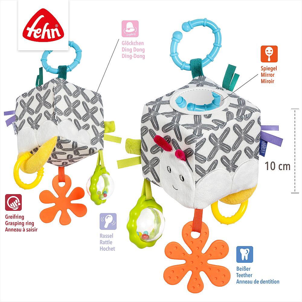 Cub din plus cu activitati - Omiduta vesela PlayLearn Toys