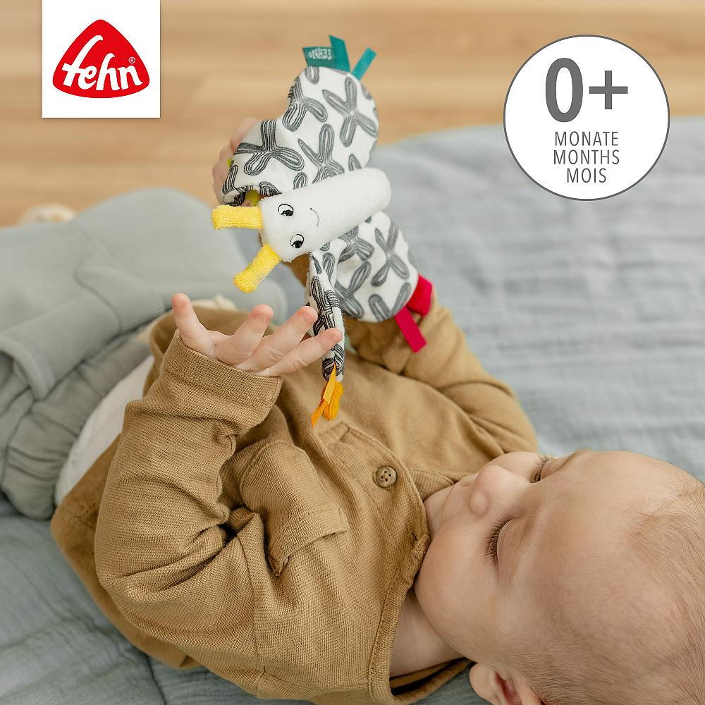 Jucarie fosnitoare - Fluturas vesel PlayLearn Toys