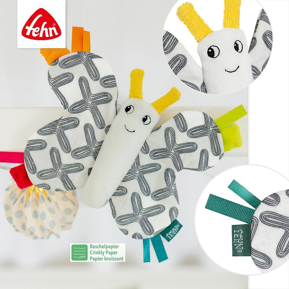 Jucarie fosnitoare - Fluturas vesel PlayLearn Toys
