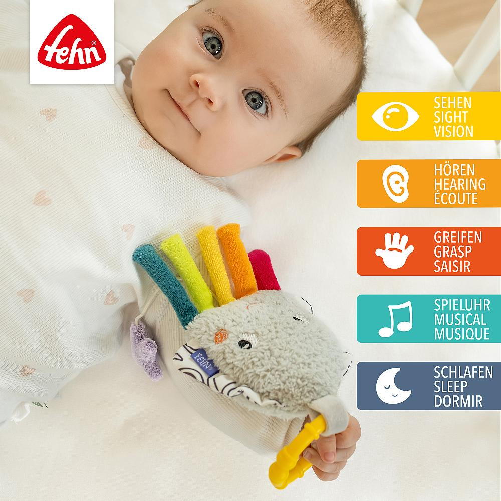 Jucarie muzicala mini - Caracatita colorata PlayLearn Toys