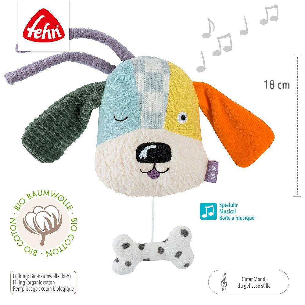 Jucarie muzicala mini - Catelus NATUR PlayLearn Toys