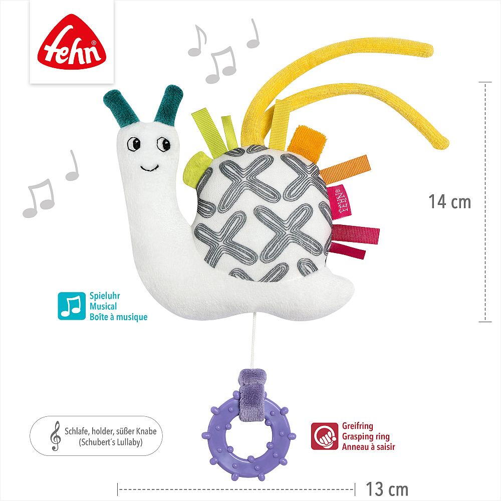 Jucarie muzicala mini - Melc prietenos PlayLearn Toys