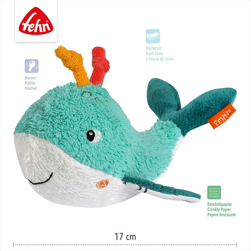 Jucarie pentru baie - Balena somnoroasa PlayLearn Toys