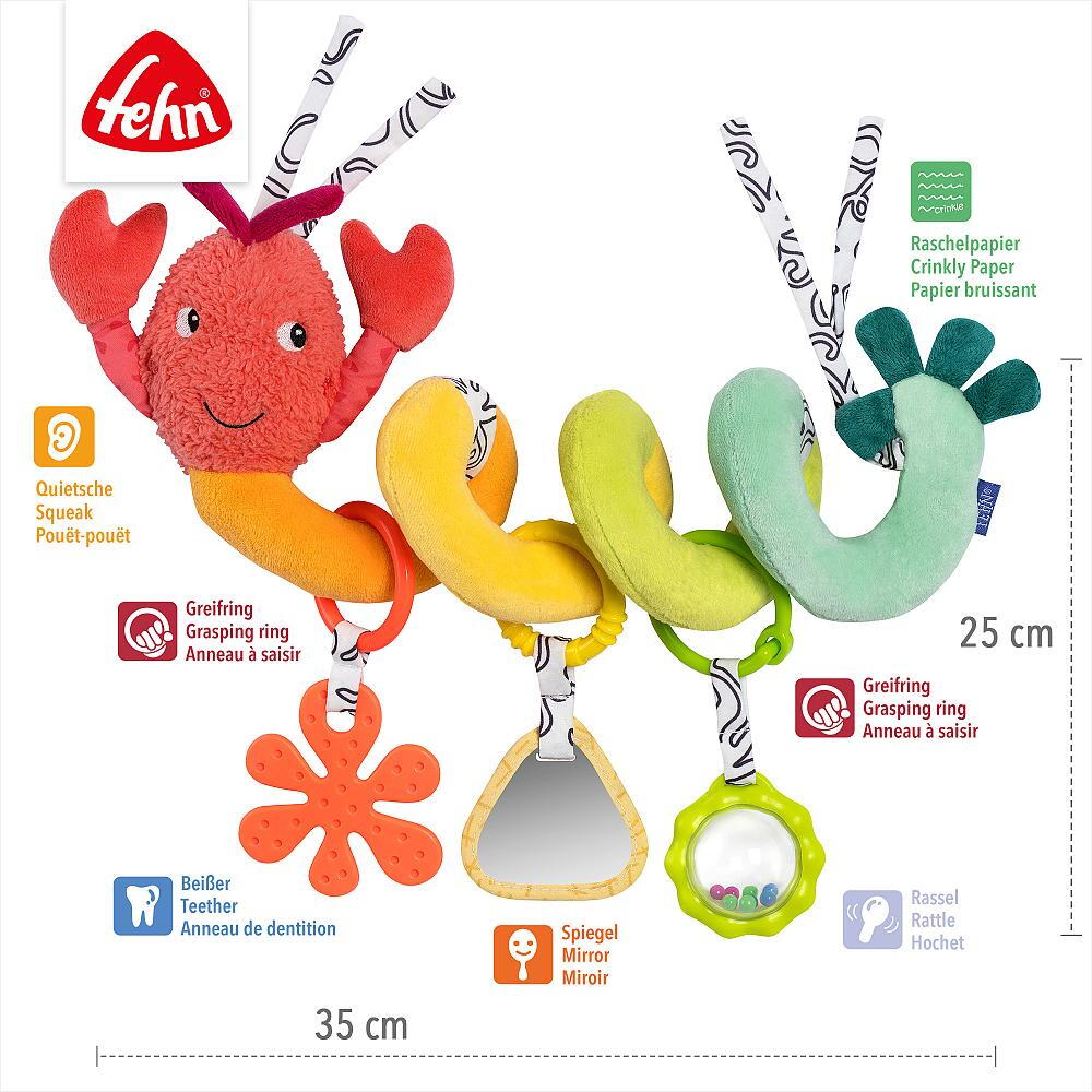 Jucarie spirala - Racul vesel PlayLearn Toys