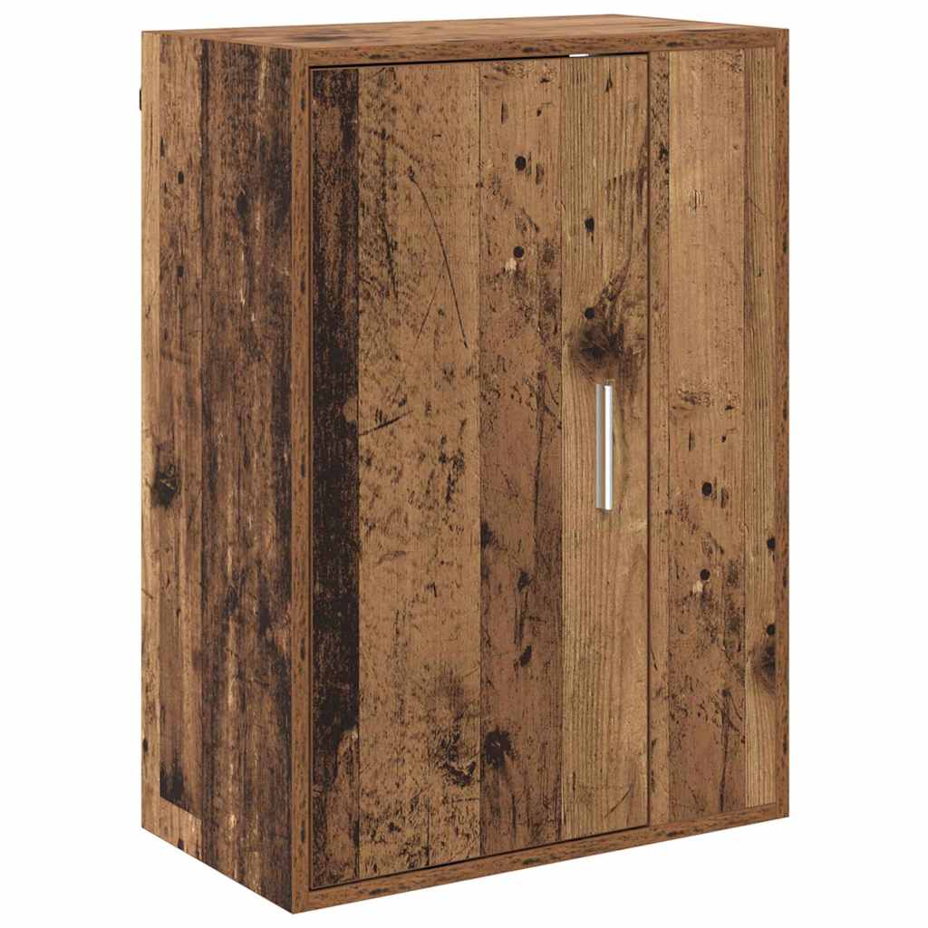Set de 4 piese pentru cabinet TV 4 pcs Lemn vechi Lemn compozit GartenMobel Dekor