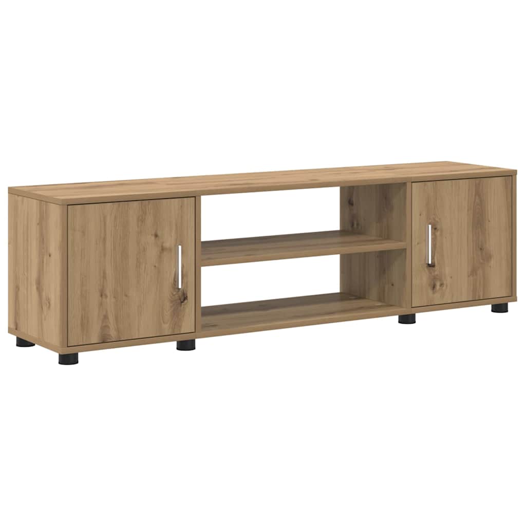 Set de 4 piese pentru cabinet TV 4 pcs stejar artizanal GartenMobel Dekor