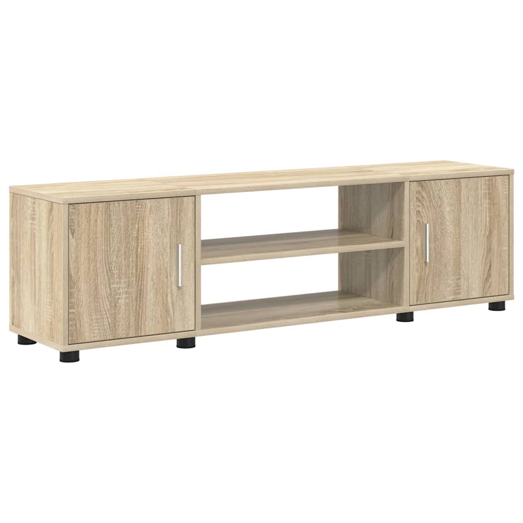 Set de 4 piese pentru cabinet TV Pe perete 4 pcs Stejar sonoma GartenMobel Dekor
