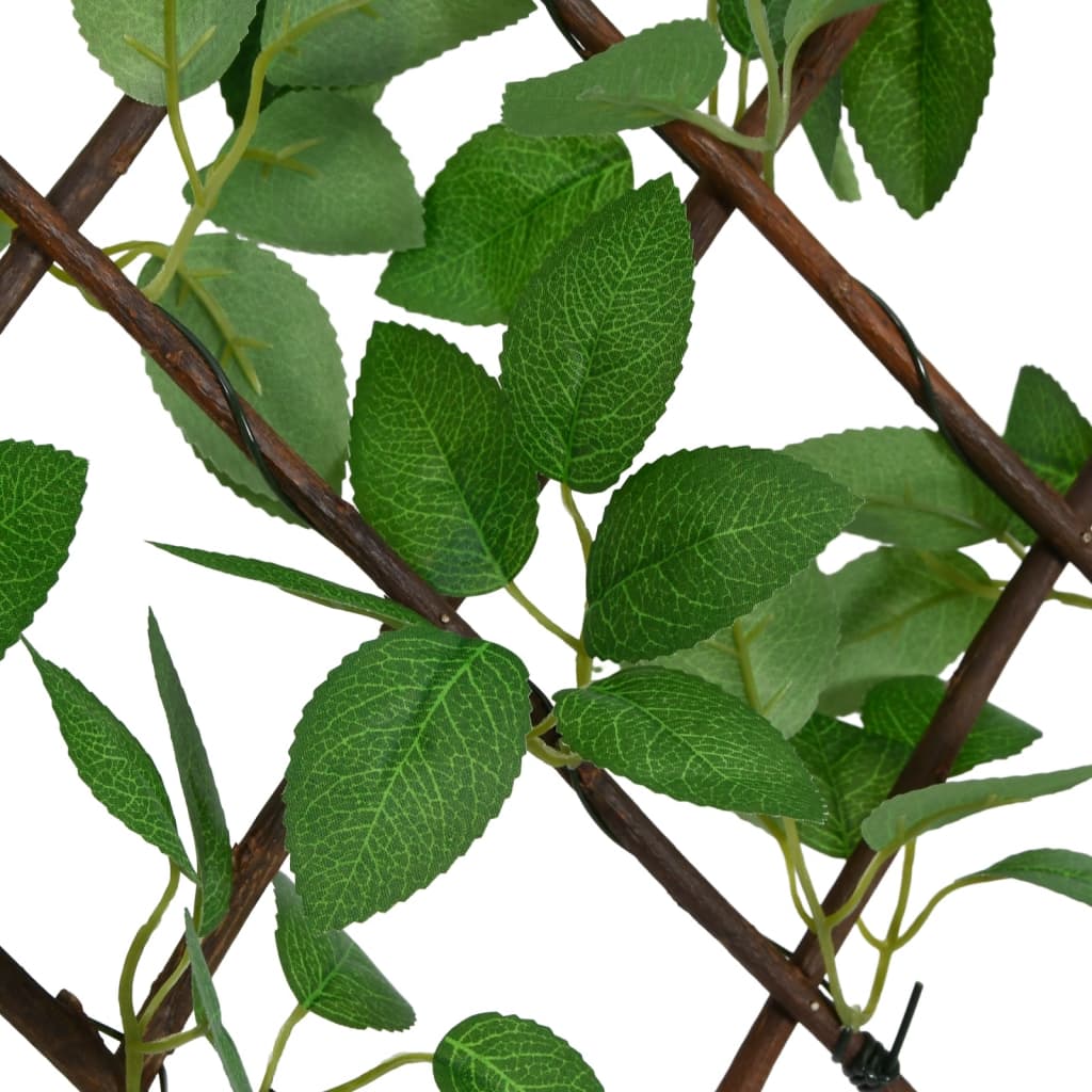 Spalier cu iederă artificială, extensibil, verde, 180x30 cm GartenMobel Dekor