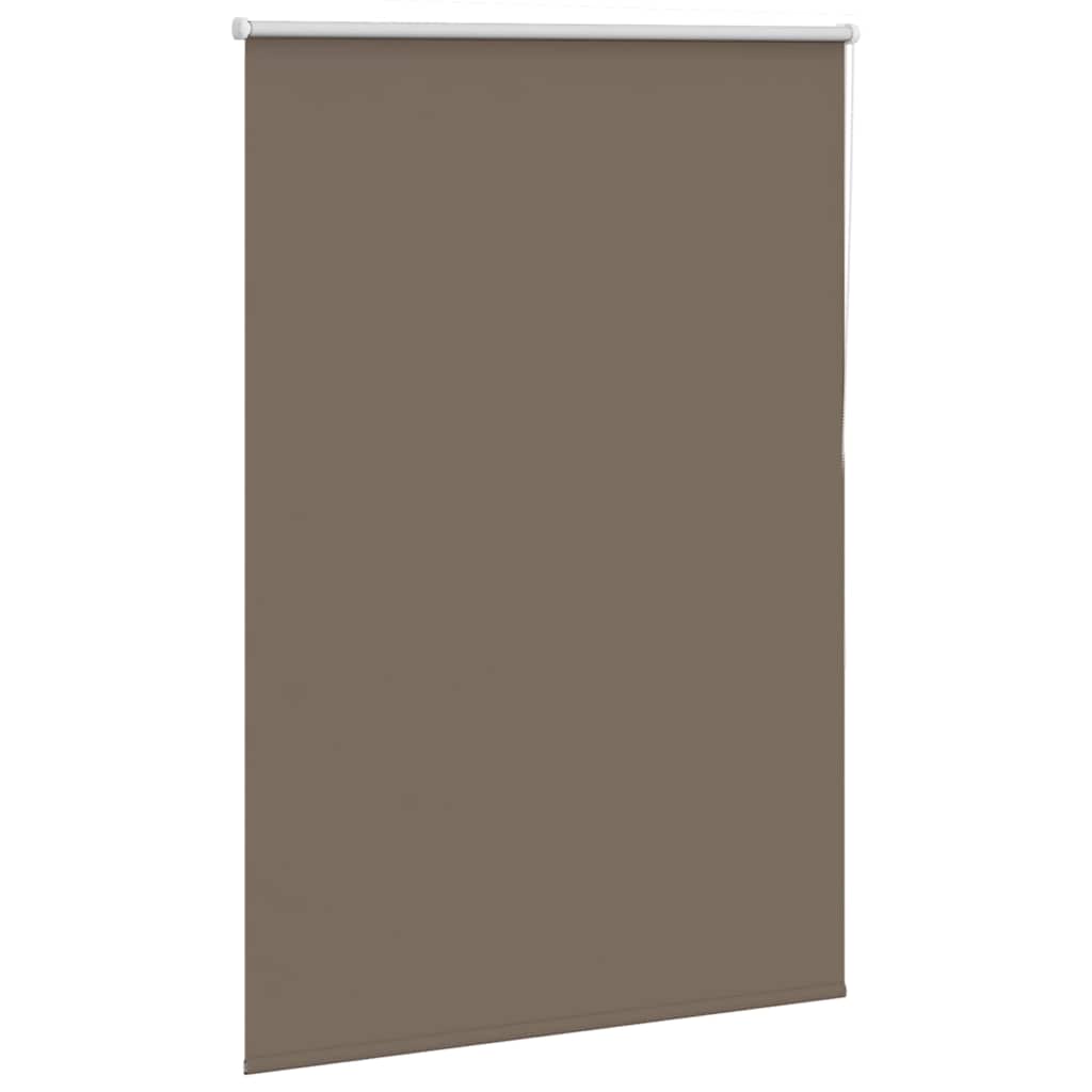 Jaluzea cu role opace cafea 115x150 cm lățime țesătură 110,7 cm GartenMobel Dekor