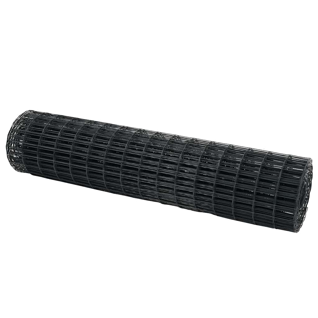 Gard Euro Gri 1.2 x 25 m Fier acoperit cu PVC GartenMobel Dekor