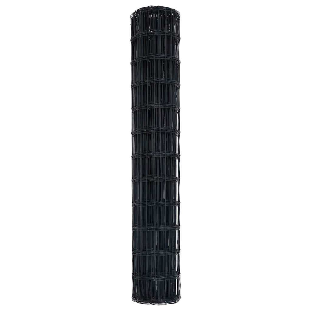Gard Euro Gri 1.2 x 25 m Fier acoperit cu PVC GartenMobel Dekor