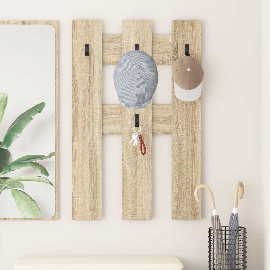 Răcător de paltoane montat pe perete Stejar sonoma GartenMobel Dekor