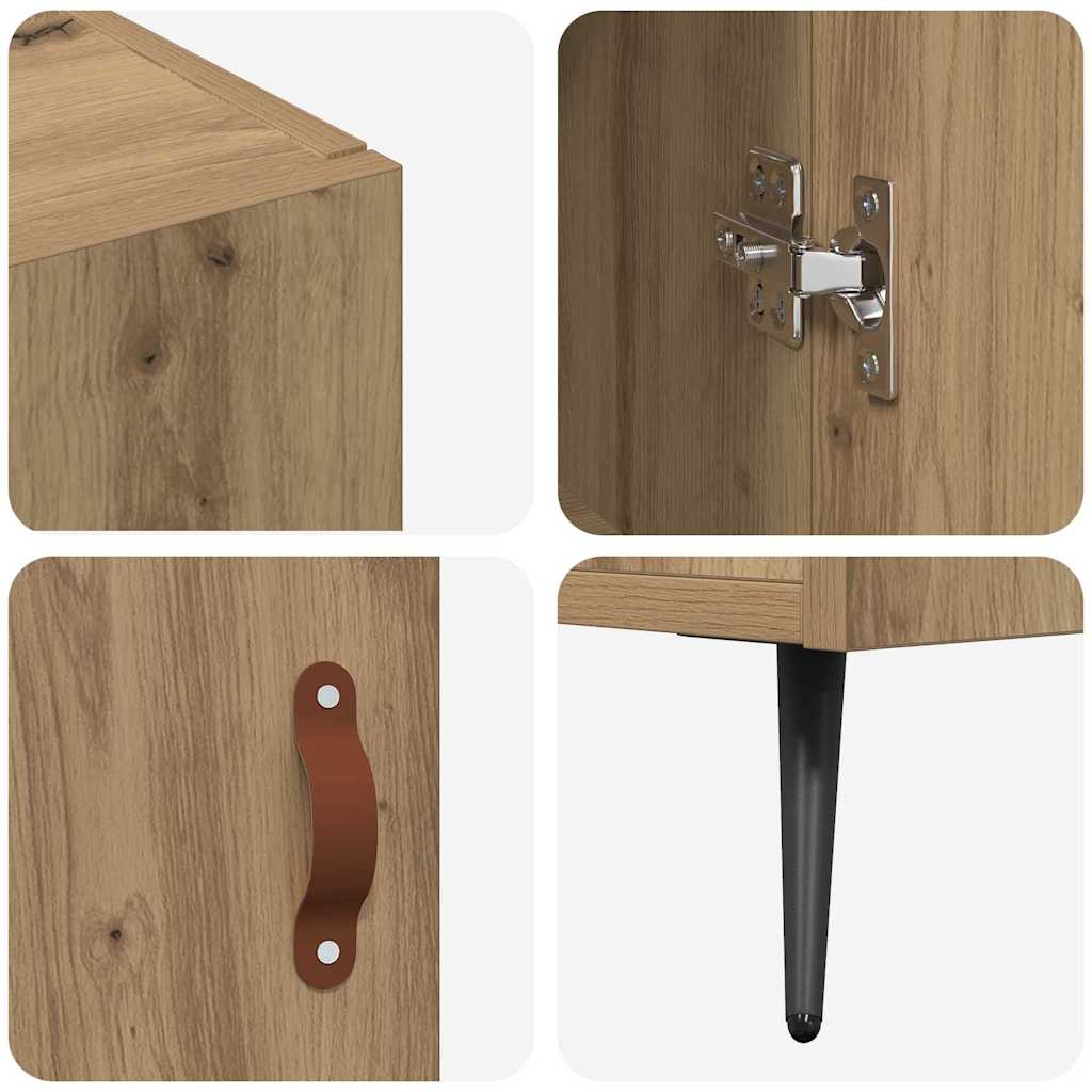 Bufet Maro 90 x 34 x 80 cm Lemn compozit GartenMobel Dekor