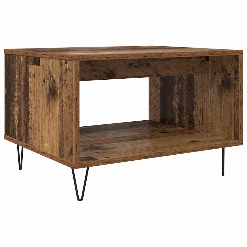Masă de cafea Lemn vechi 60 x 50 x 40 cm Lemn compozit GartenMobel Dekor