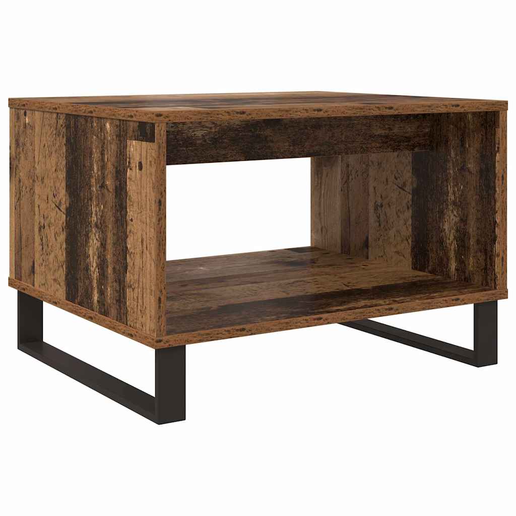 Masă de cafea Lemn vechi 60 x 50 x 40 cm Lemn compozit GartenMobel Dekor
