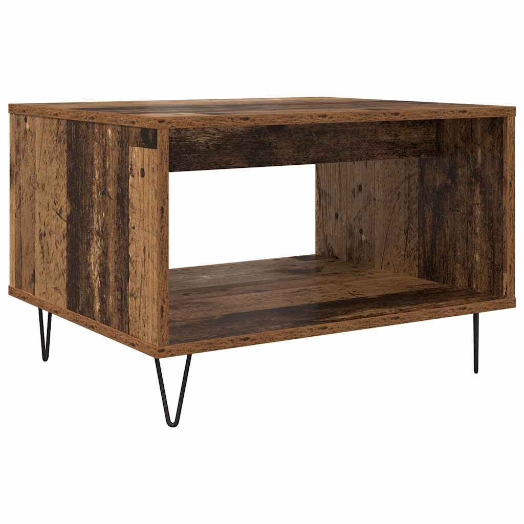 Masă de cafea Lemn vechi 60 x 50 x 40 cm Lemn compozit GartenMobel Dekor