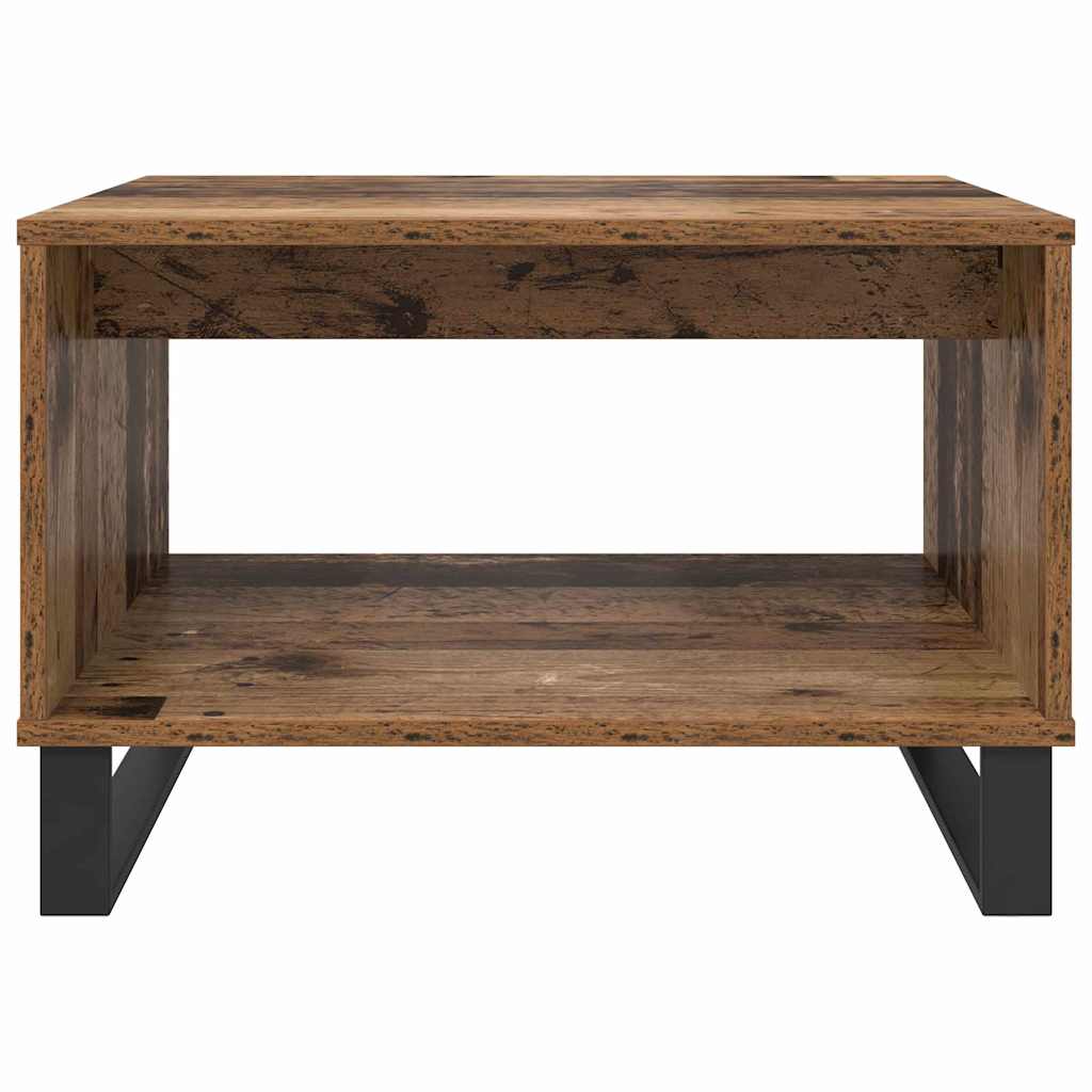 Masă de cafea Lemn vechi 60 x 50 x 40 cm Lemn compozit GartenMobel Dekor