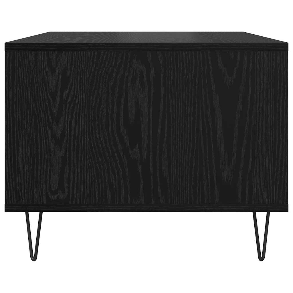 Masă de cafea Stejar negru 60 x 50 x 40 cm Lemn compozit GartenMobel Dekor