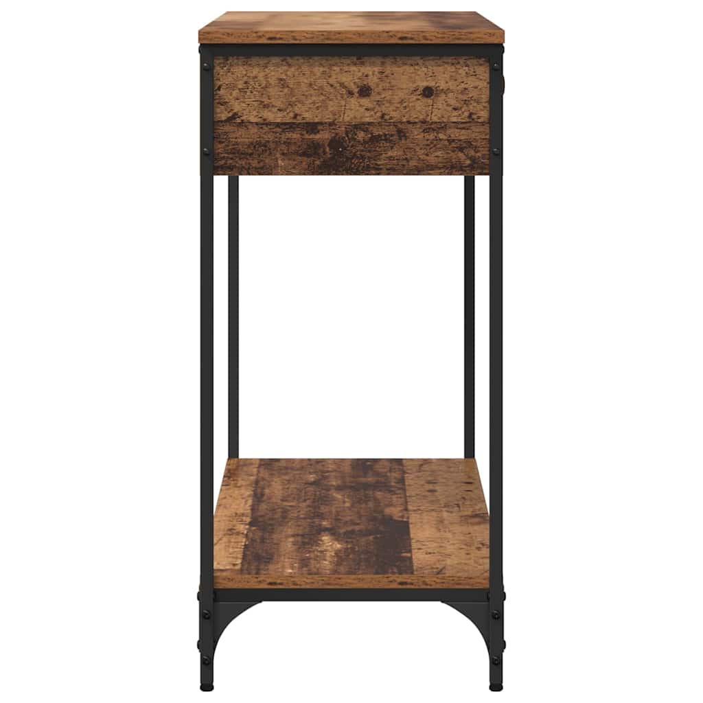 Masă de consolă Lemn vechi 100 x 34.5 x 75 cm Lemn compozit GartenMobel Dekor