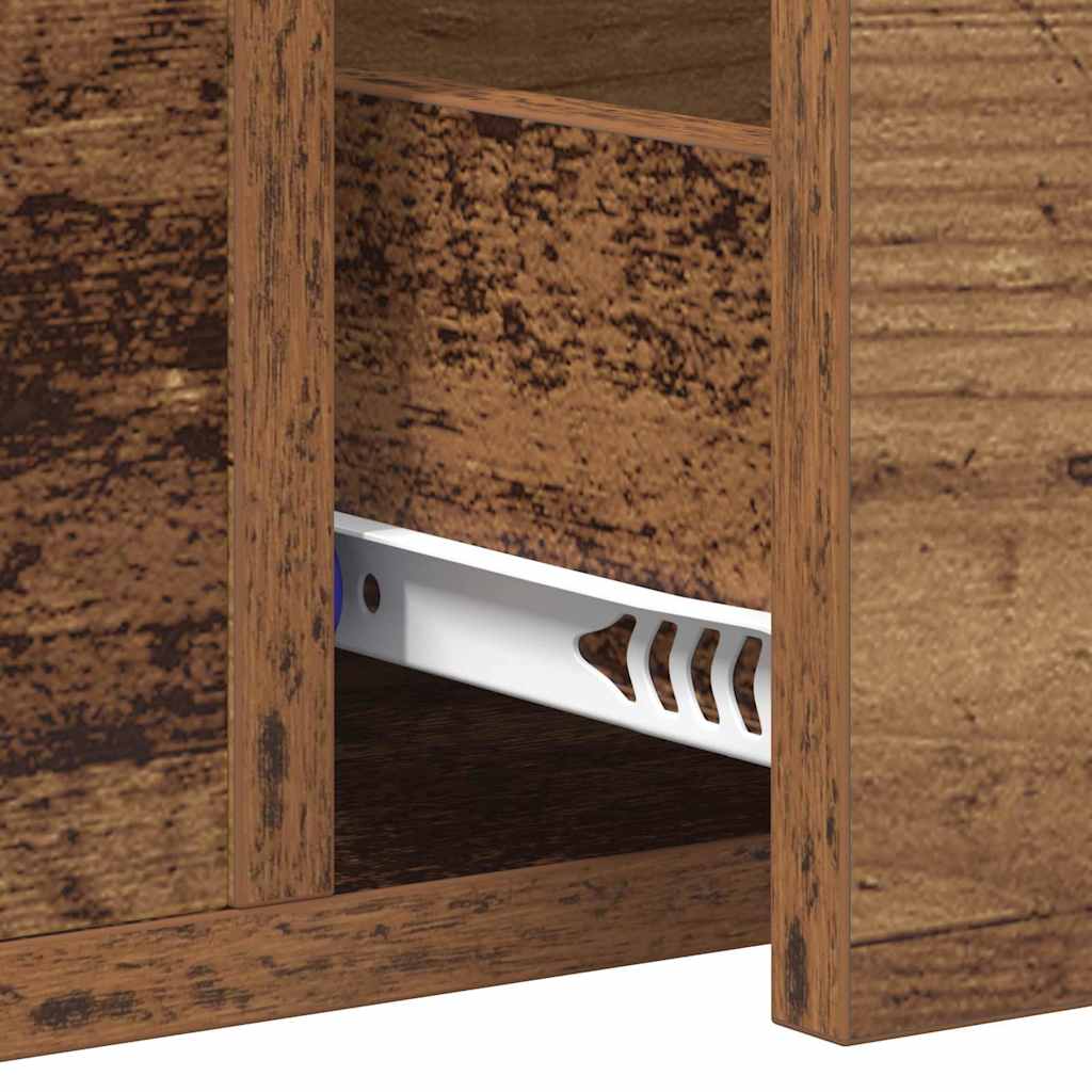 Masă de consolă Lemn vechi 100 x 34.5 x 75 cm Lemn compozit GartenMobel Dekor
