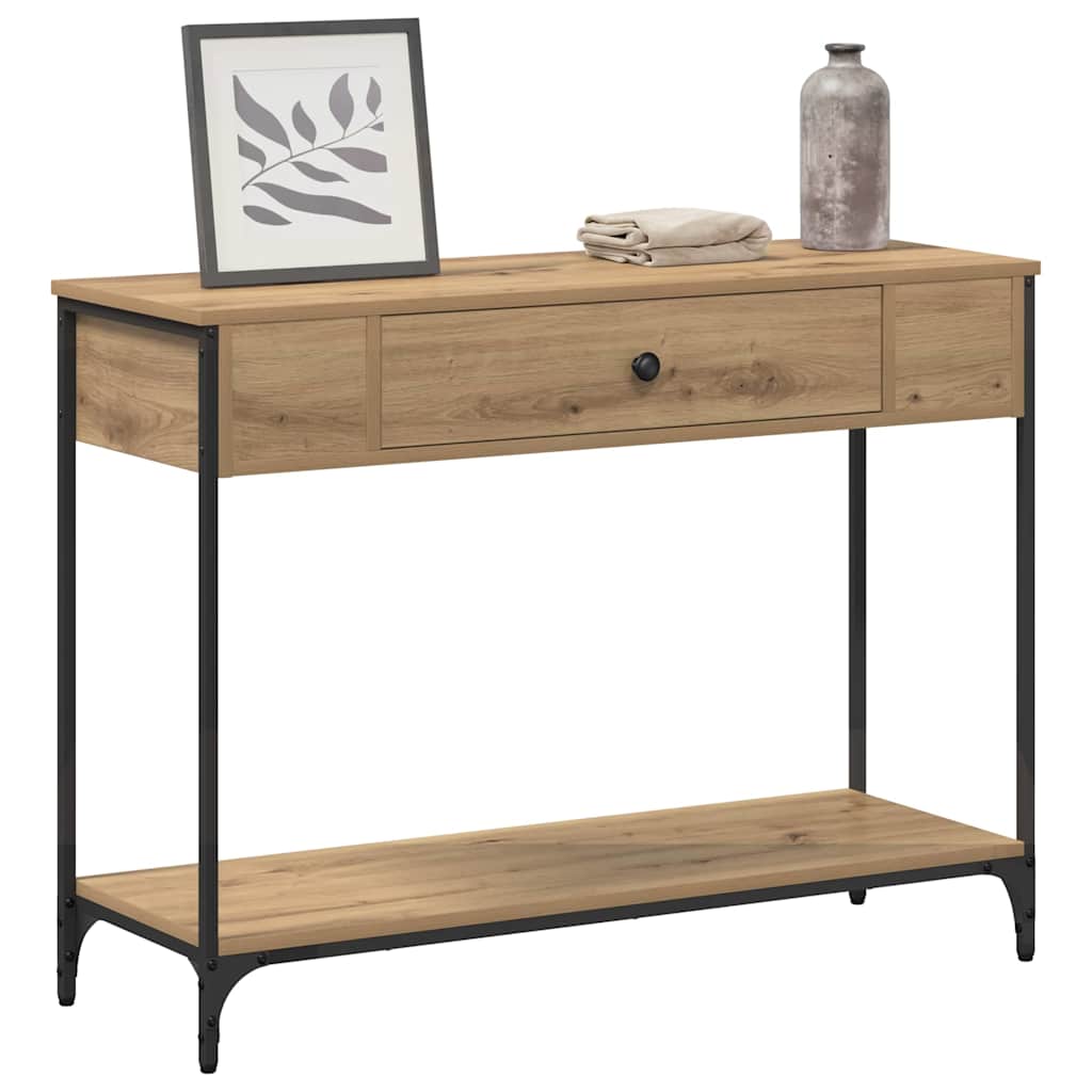 Masă de consolă Other stejar artizanal 100 x 34.5 x 75 cm GartenMobel Dekor