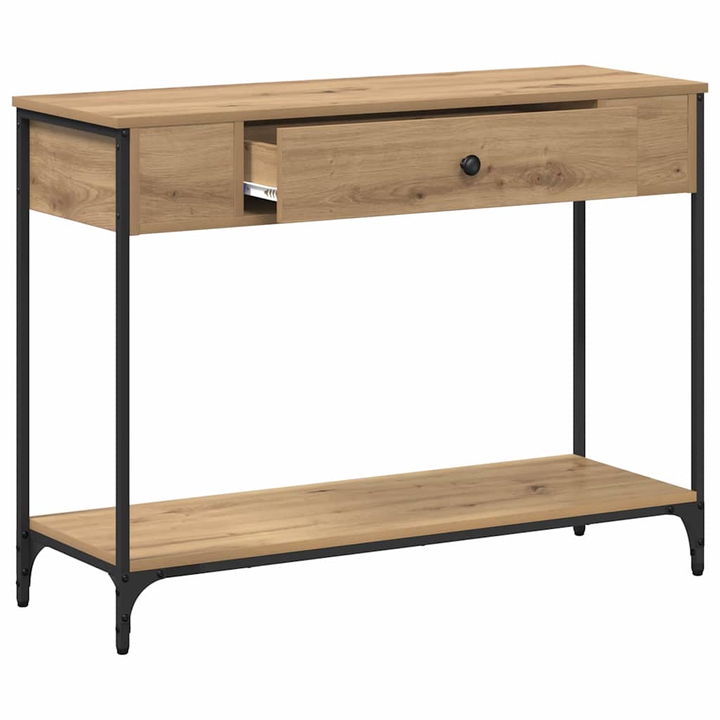 Masă de consolă Other stejar artizanal 100 x 34.5 x 75 cm GartenMobel Dekor
