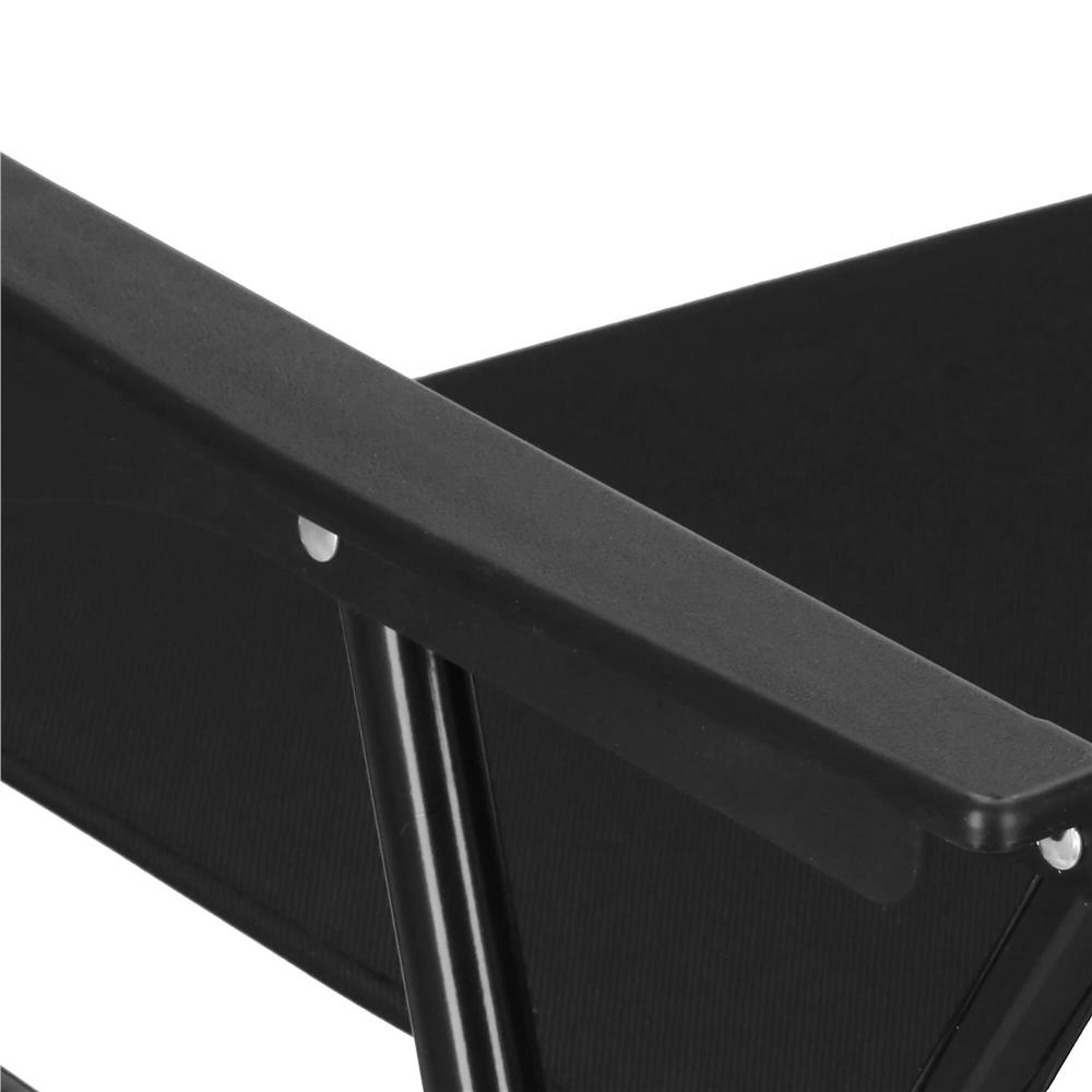 Scaun de plaja Sersimo, pliabil, 100kg, 52x73cm, negru Household NewTrend