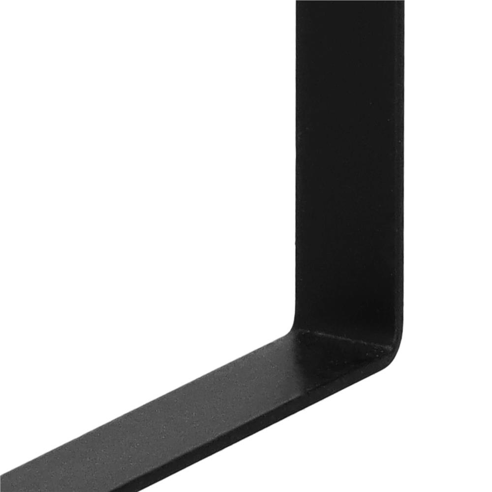 Set 2 rafturi de bucatarie suprapozabile, pentru ustensile sau condimente, 20x34x16cm, natur si negru Household NewTrend