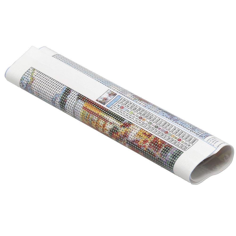 Set de broderie cu diamante 5D, 30x40cm, model Vulpe Household NewTrend