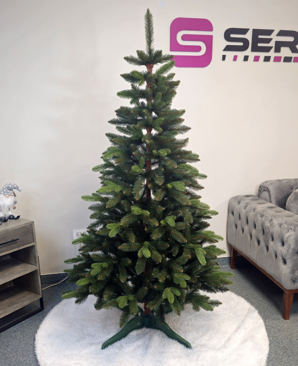 Brad artificial Christmas Deluxe by Sersimo, Victoria Special, 2D+3D, 180cm Household NewTrend