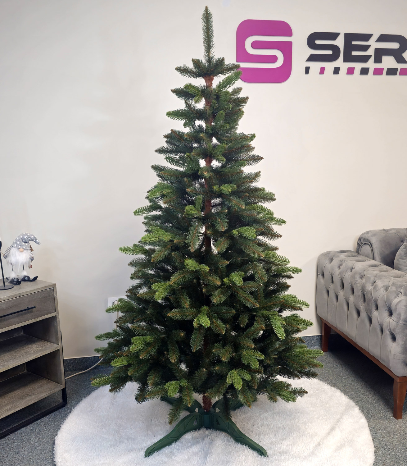 Brad artificial Christmas Deluxe by Sersimo, Victoria Special, 2D+3D, 180cm Household NewTrend